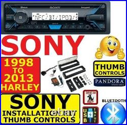 1998-2013 HARLEY SONY MARINE BLUETOOTH AM/FM USB RADIO STEREO With OPT. SIRIUSXM