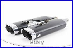 2007 Harley Street Glide Touring VANCE & HINES OVAL TRUE DUALS Exhaust Pipes Set