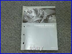 2008 Harley Davidson Touring Road Street Glide Motorcycle Parts Catalog Manual