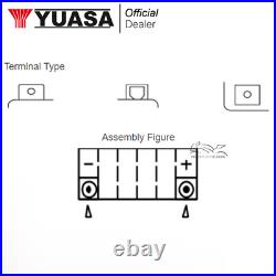 2014 / 2017 Yuasa YTX14L-BS 12V 12AH HARLEY DAVIDSON XG 500 STREET 500 Battery