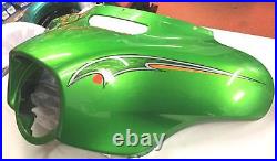 2014 Radioactive Green Outer Fairing Harley FLHX Ultra classi Street Glide 2014^