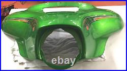 2014 Radioactive Green Outer Fairing Harley FLHX Ultra classi Street Glide 2014^