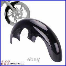 21 Wheel Front Fender Kit For Harley Touring Electra Street Road Glide Baggers