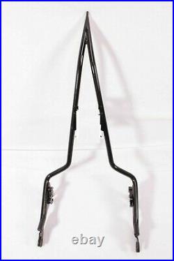 22 TALL BACKREST SISSY BAR w PAD 4 HARLEY TOURING ROAD KING STREET ELECTRA