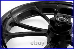 3D Black 21X3.5 Billet USA Wheel Harley 2013&below Street Glide withABS