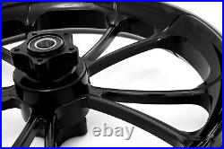 3D Black 21X3.5 Billet USA Wheel Harley 2013&below Street Glide withABS