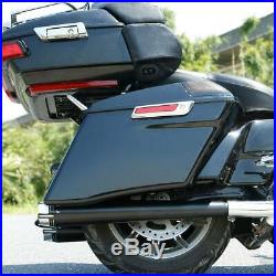 4 CVO Stretched Extended Hard Saddlebags For Harley Touring Street Glide 14-19
