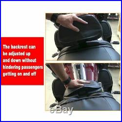 Adjustable Rider Backrest For Harley Touring Road King Street Glide FLTRX 09-19