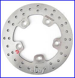 BRAKE DISC rear HARLEY DAVIDSON FLHX STREET GLIDE 1584 06-07 WF7507 BRAKING