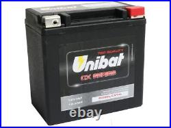 Battery UNIBAT CX14L 12V 12AH Harley-Davidson Street 500 XG500 500 15