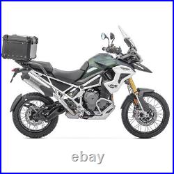 Bauletto alluminio moto Bagtecs XB65 top case nero 65 Litri ET08