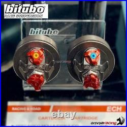 Bitubo MFORK springs + oil fork cartridges JBH K=0.60 HD FLHX Street Glide 1516