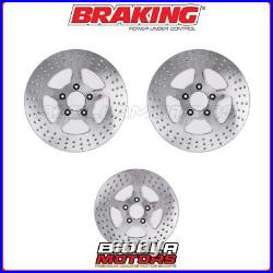 Braking Disc Kit Harley Davidson Flhx Street Glide 1584 2008 2013 Ante