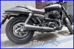 Danmoto Highwayman Slip On Exhaust Harley Davidson Street Rod XG 500 / 750 HM27
