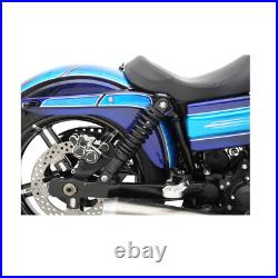Drag Specialties Premium Adjustable Shocks 13 Nitrogen Black Harley Davidson