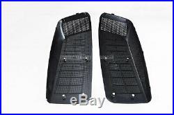 Dual 6x9 Speaker Lids 2014-later Harley Saddlebag Touring Road King Street Glide