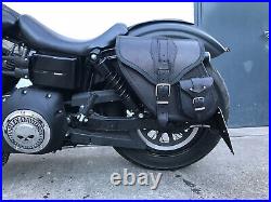Dynamite Leather Bag Fits Harley Davidson Dyna Street Bob 1996-2017