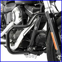 Engine Guard for Harley Davidson Dyna Street Bob 06-17 Craftride Mustache black