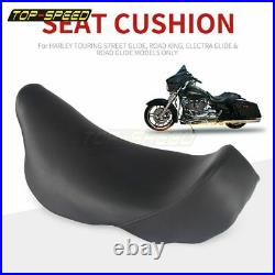 For 2008-2020 Harley Touring Electra Street Glide Bagger Dresser Black Solo Seat