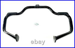 Gloss Black Harley Touring Engine Guard 97-08 Electra Street Glide Road King