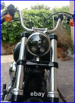 H4 5.75 Motorcycle Led Headlight For Harley Davidson Street 750 Sportster 883 6000k Osram