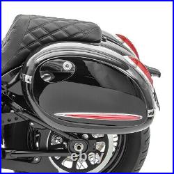 Hard saddlebags Alabama 33l for Harley Davidson Rocker/ C, Street-Rod
