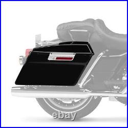 Hard saddlebags for Harley Davidson Street Glide 06-08 with support brackets BC