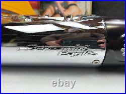 Harley 17-20 4.5 Street Cannons Touring Mufflers Exhaust Defiance Tips OEM