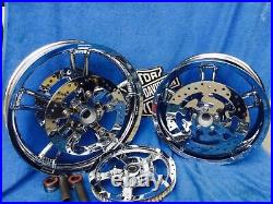 Harley 2014 to 19 CHROME STREET GLIDE ENFORCER RIMS BUILD YOUR OWN PACKAGE