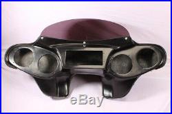 Harley Batwing Fairing Windshield 4 Touring Road King Glide Street Electra Glide