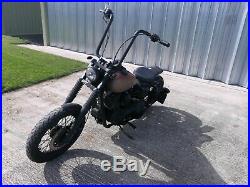 Harley Chopper, Street Bob, Rat Bike, project. Mad Max bike, Bobber, barn find