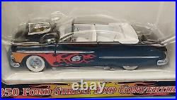 Harley Davidson 1950 Ford Street Rod Hog Convertable 8 Inch 2007 124 Scale New