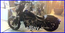 Harley Davidson Dyna Glide Street BoB Wheels Black Is Back 13 Spoke we install