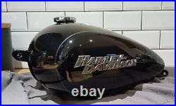 Harley Davidson FXBB Street Bob complete Tank, Pump, Badges (Scratch) & Cap