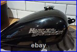 Harley Davidson FXBB Street Bob complete Tank, Pump, Badges (Scratch) & Cap