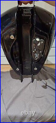 Harley Davidson FXBB Street Bob complete Tank, Pump, Badges (Scratch) & Cap