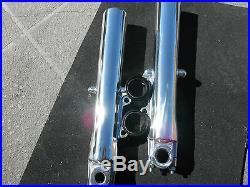 Harley Davidson STREET GLIDE Lower Fork Tube Sliders Legs 2000-2013 POLISHED