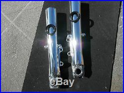 Harley Davidson STREET GLIDE Lower Fork Tube Sliders Legs 2000-2013 POLISHED