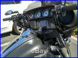 Harley Davidson Street Glide Ape Hangers Black 10 Bagger Bars Flht Flhx USA