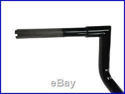 Harley Davidson Street Glide Ape Hangers Black 10 Bagger Bars Flht Flhx USA