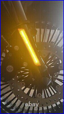Harley Davidson Touring Reflector with Cob LED Lighting Road King Street Glide