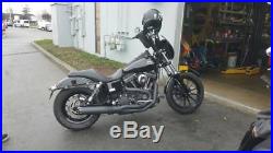 Harley Dyna FXD Street Bobs all Black Wheels & Bearings Front & Rear AS SHOWN