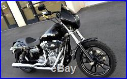 Harley Dyna Wheels Switch-Blade FXD Street Bob Rims 17 Rear 19 Front as Shown