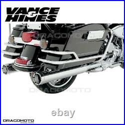 Harley FLHXSE2 1800 ABS Street Glide CVO 2011 16773 Exhaust Vance&Hines Monst