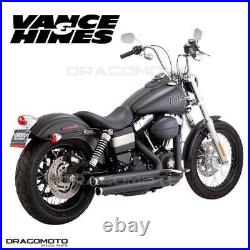 Harley FXDBB 1690 Dyna Street Bob Special 2014-2015 47938 Full exhaust Vance&
