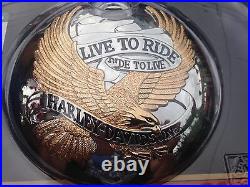 Harley Live to Ri Console Fuel Door 92 2007 FLHX FLH Touring Street Glide Road