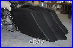 Harley bagger 6 stretched bags and fender street glide road king ultra classic