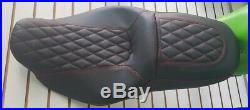 Harley-davidson Street/road Glide Seat Cover Red Stitching