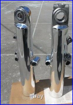 Harley lower legs front forks STREET GLIDE POLISHED NO EXCHANGE 2014-2020 SALE
