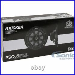 Kicker PSC654 6.5 Speakers Harley Davidson Electra, Road, Street Glide